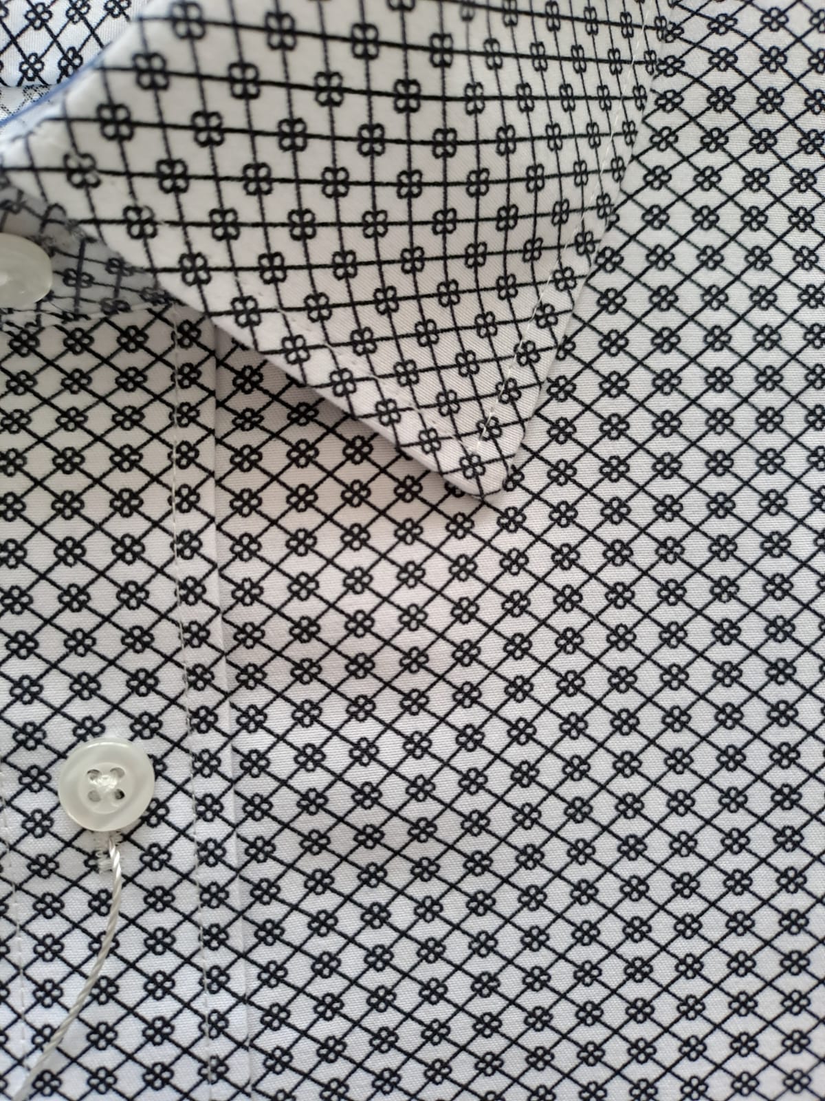 Chemise Amparo manche courte 100% coton - Chemise Belgium