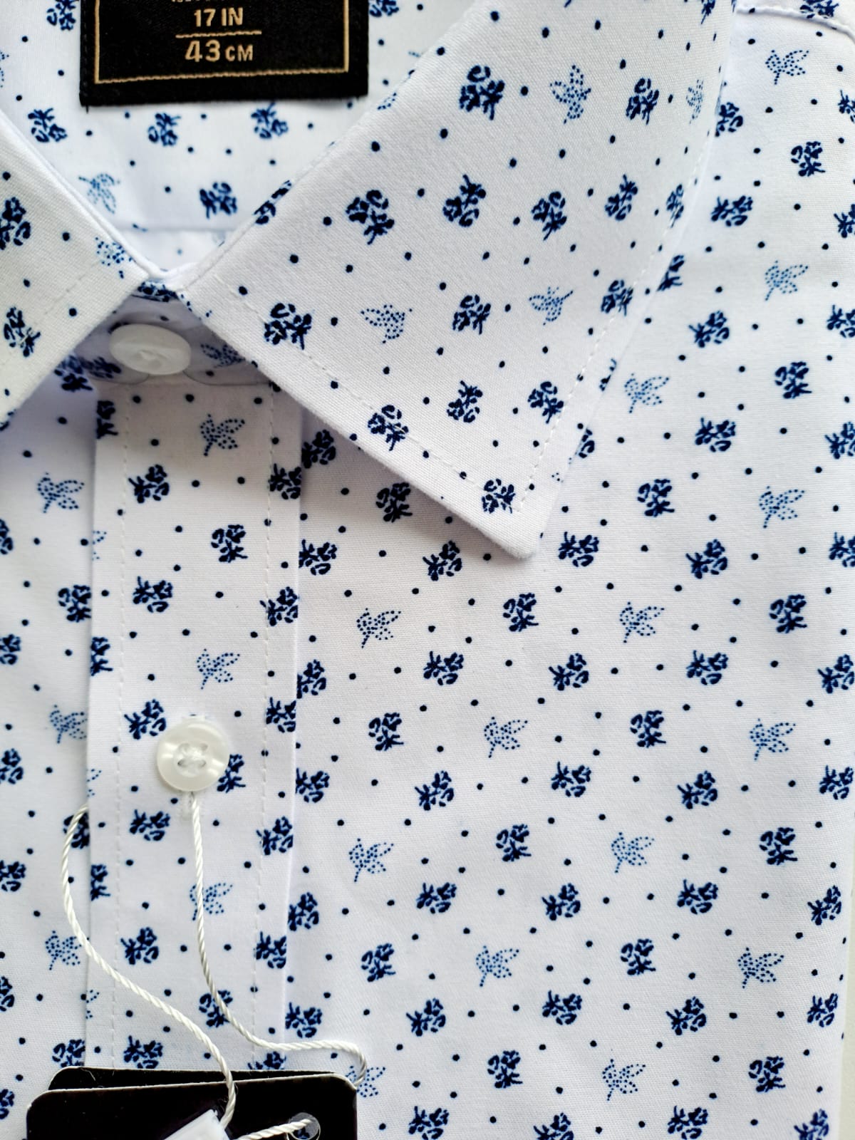 Chemise Amparo manche courte 100% coton - Chemise Belgium