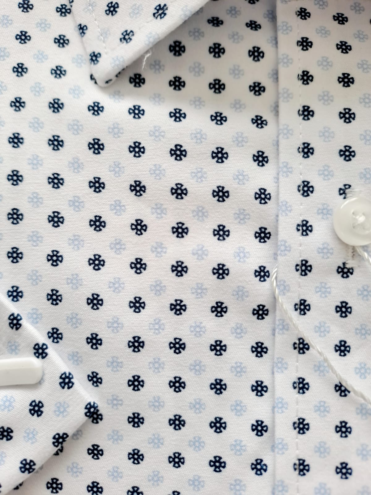 Chemise Amparo manche courte 100% coton - Chemise Belgium
