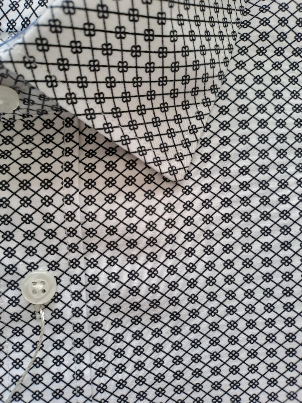 Chemise Amparo manche courte 100% coton - Chemise Belgium