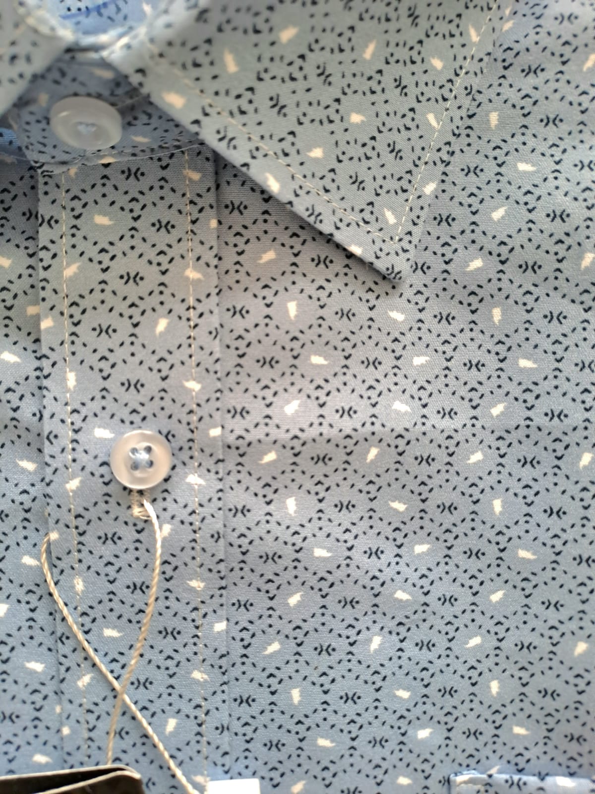 Chemise Amparo manche courte 100% coton - Chemise Belgium