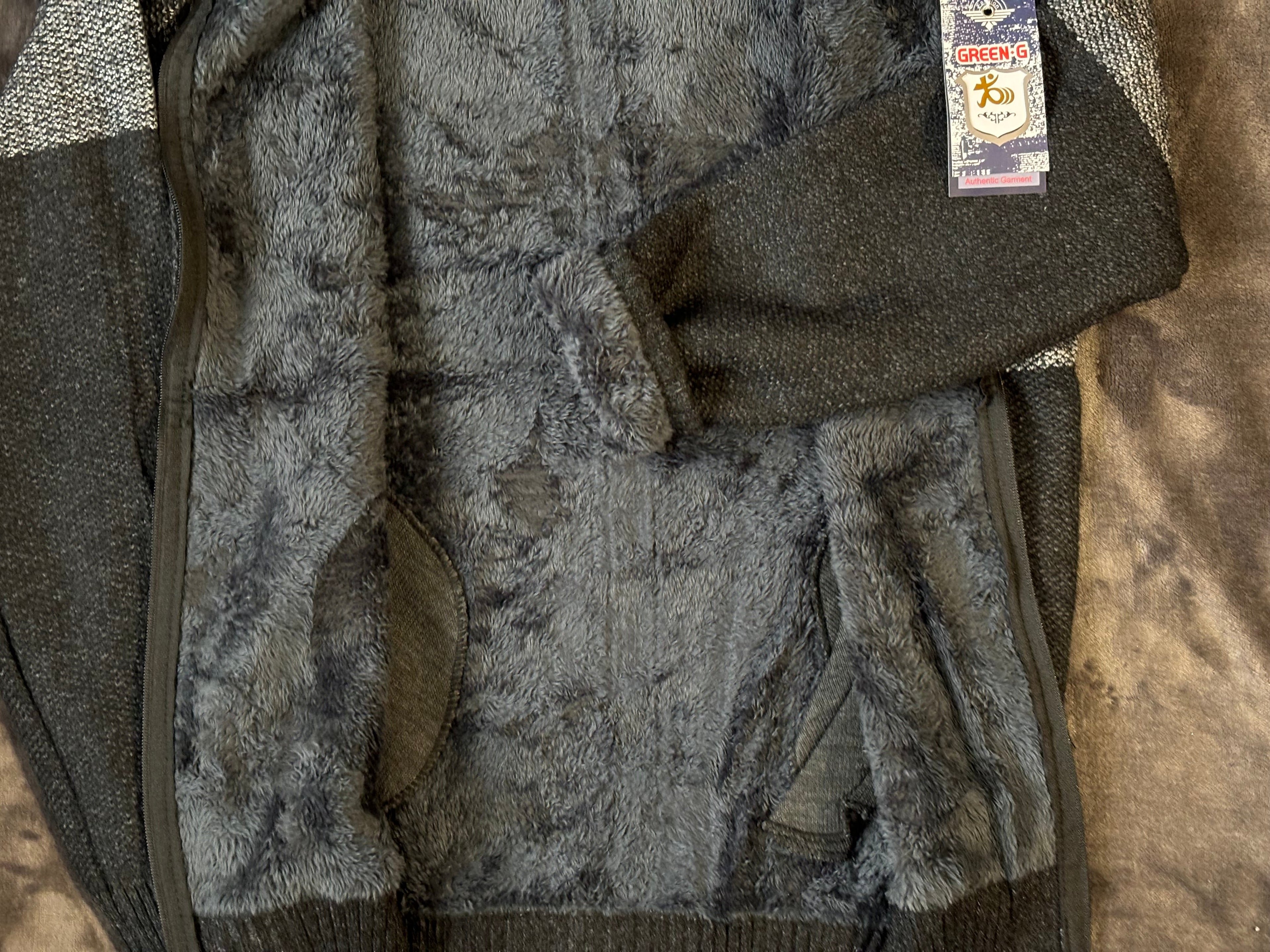 Winterfall Vest voor mannen Zwart/Grijs/Blauw