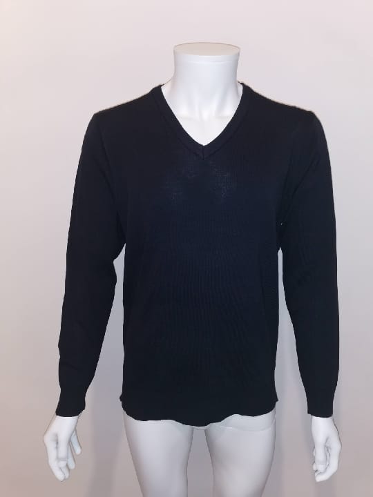 Pulls Cols "V" bleu marine - Chemise Belgium