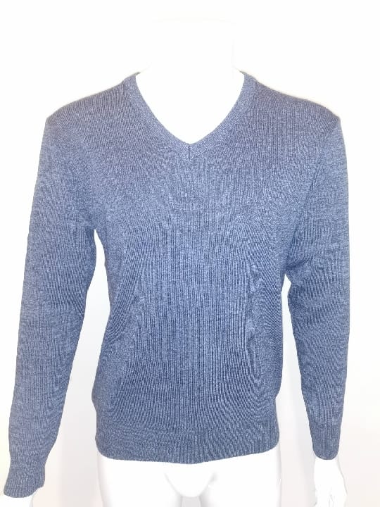Pulls Cols "V" bleu jeans - Chemise Belgium