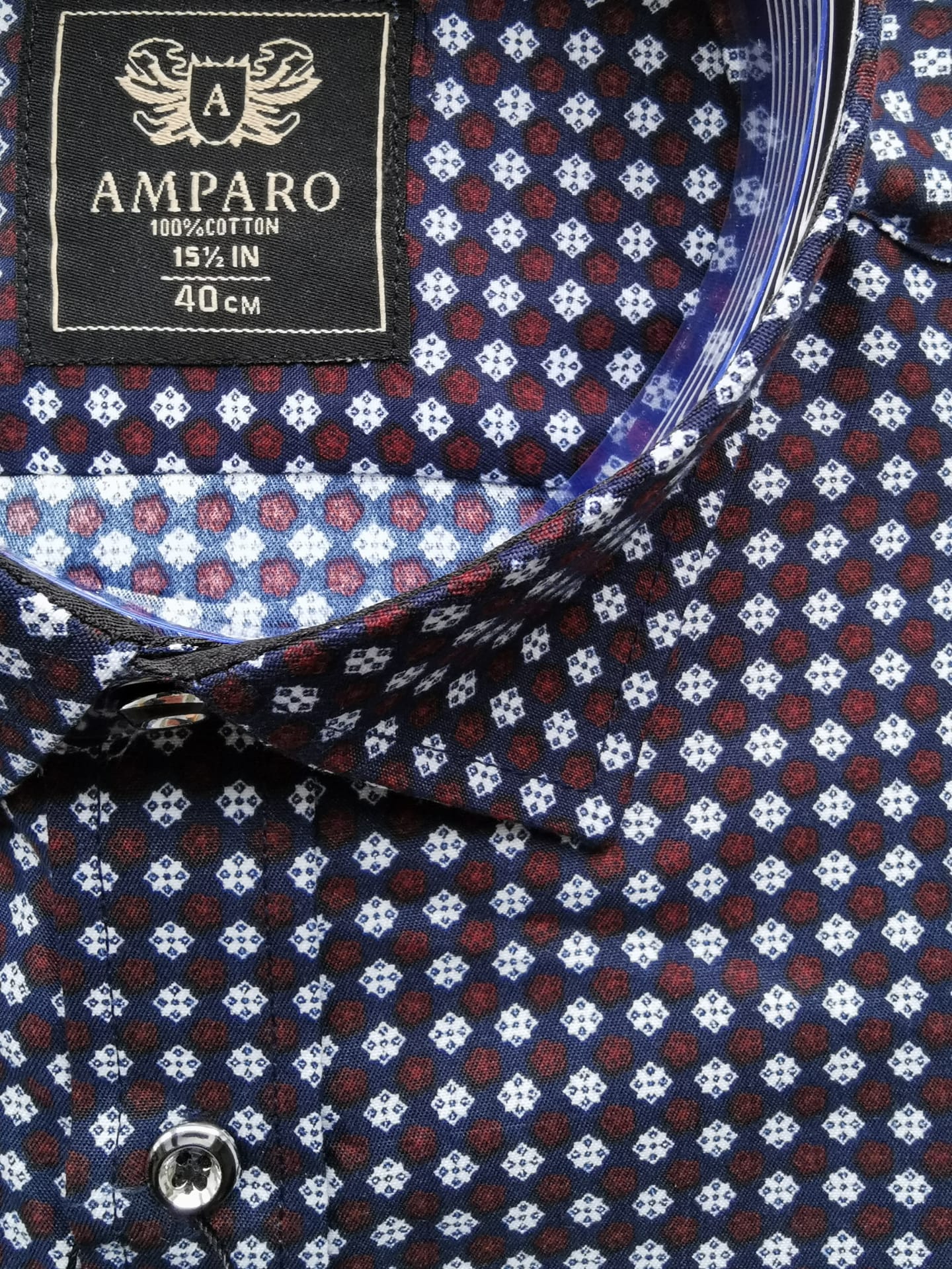 Chemise Amparo manche longue 100% cotton - Chemise Belgium