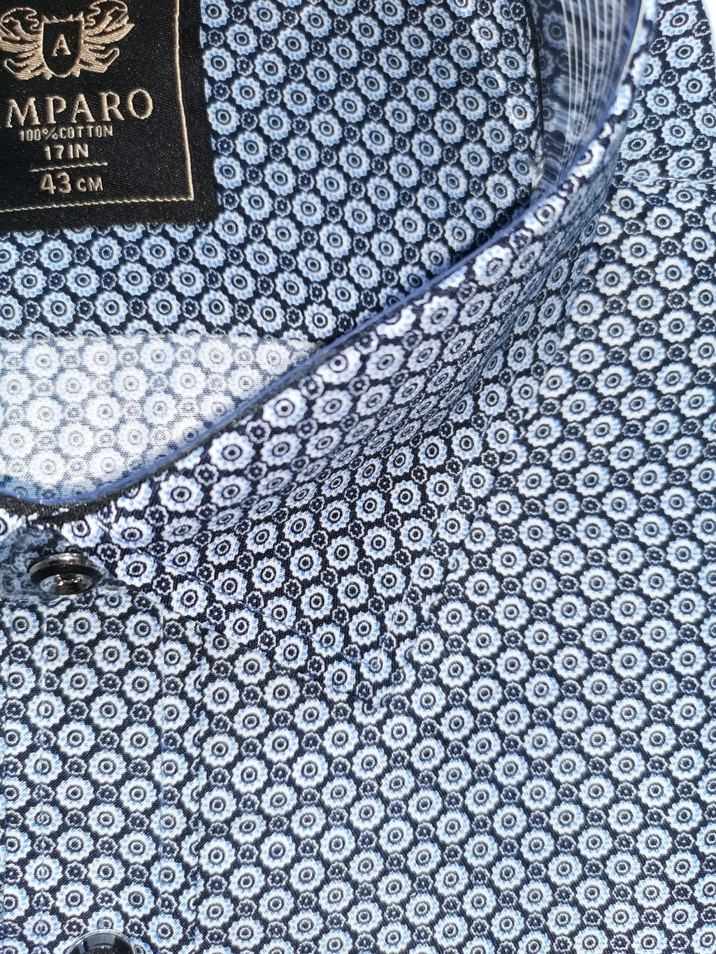 Chemise Amparo manche longue 100% cotton - Chemise Belgium