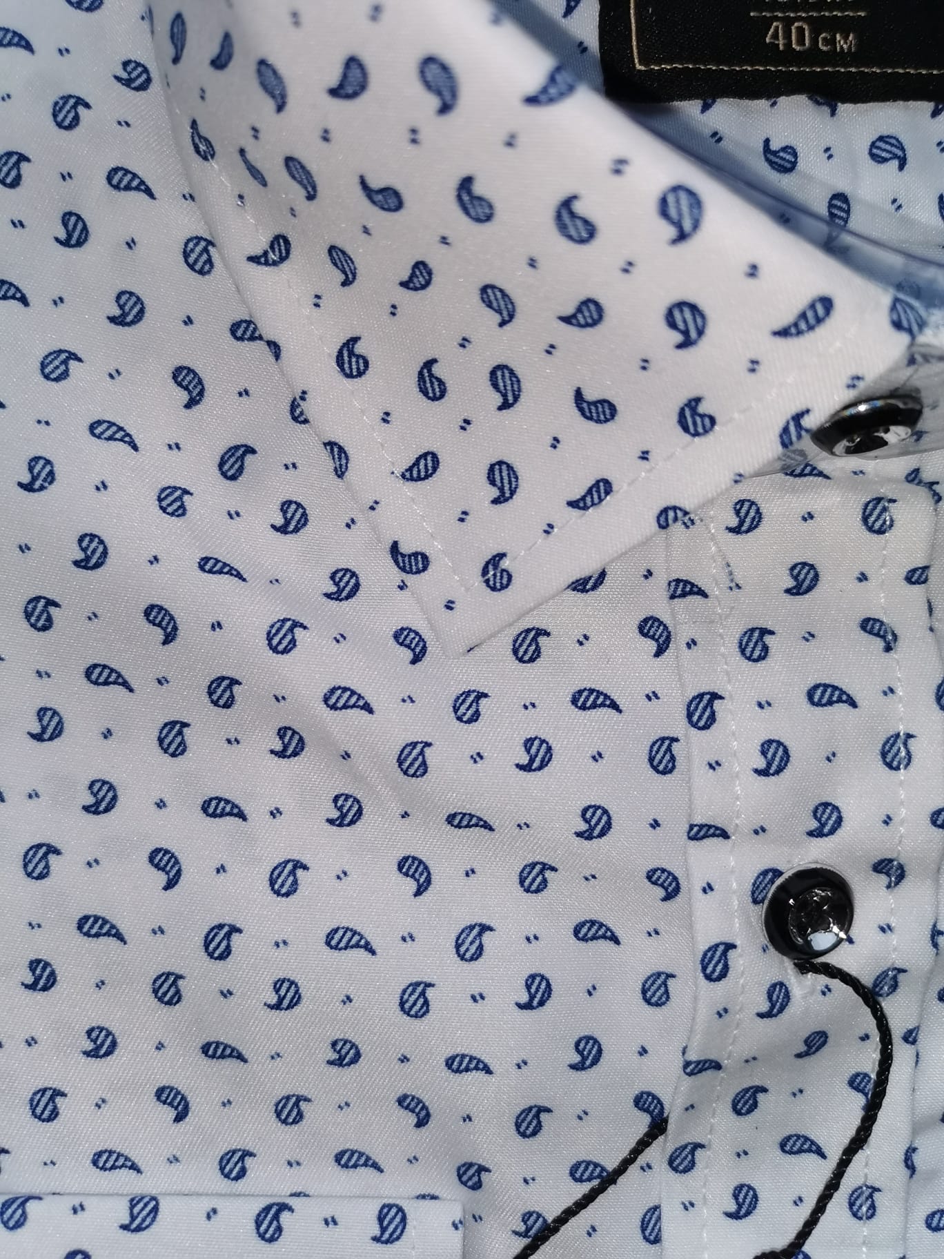 Chemise Amparo manche longue 100% cotton - Chemise Belgium