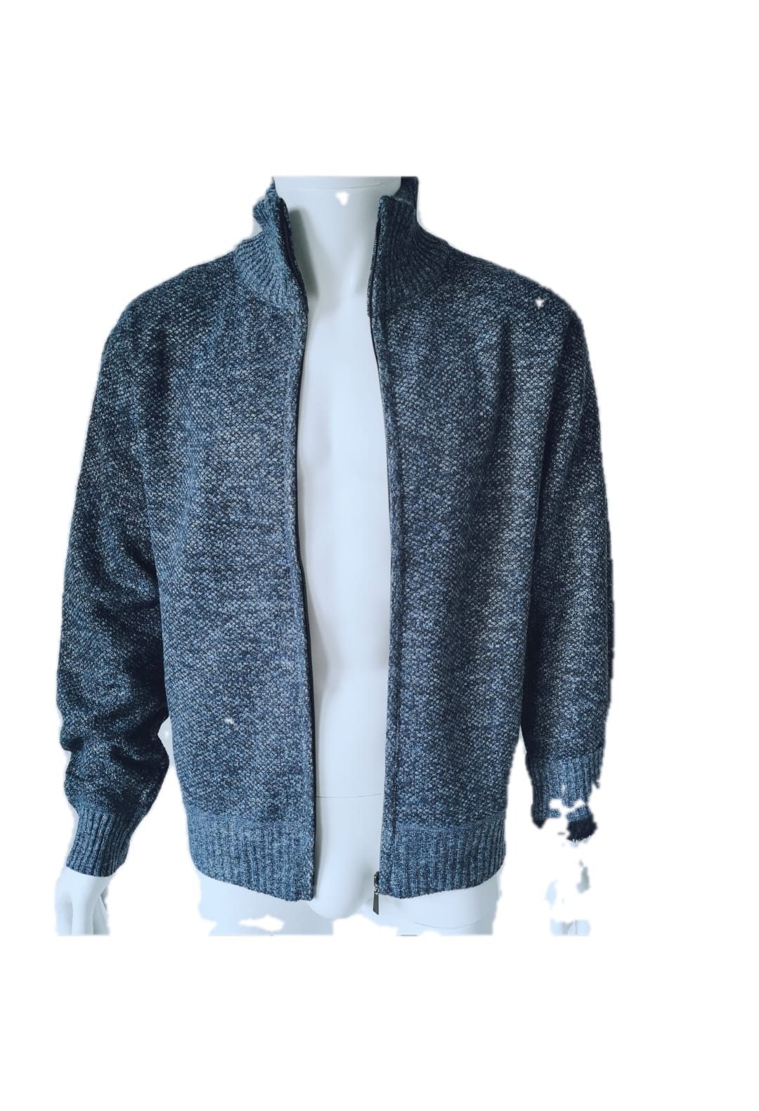 Gillet bleu jeans doublé en velour à l'intérieur. - Chemise Belgium
