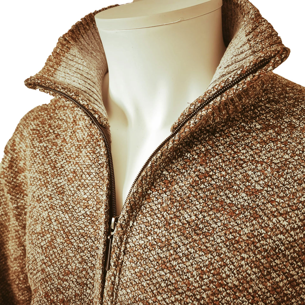 Gillet beige doublé avec velour à l'intérieur. - Chemise Belgium