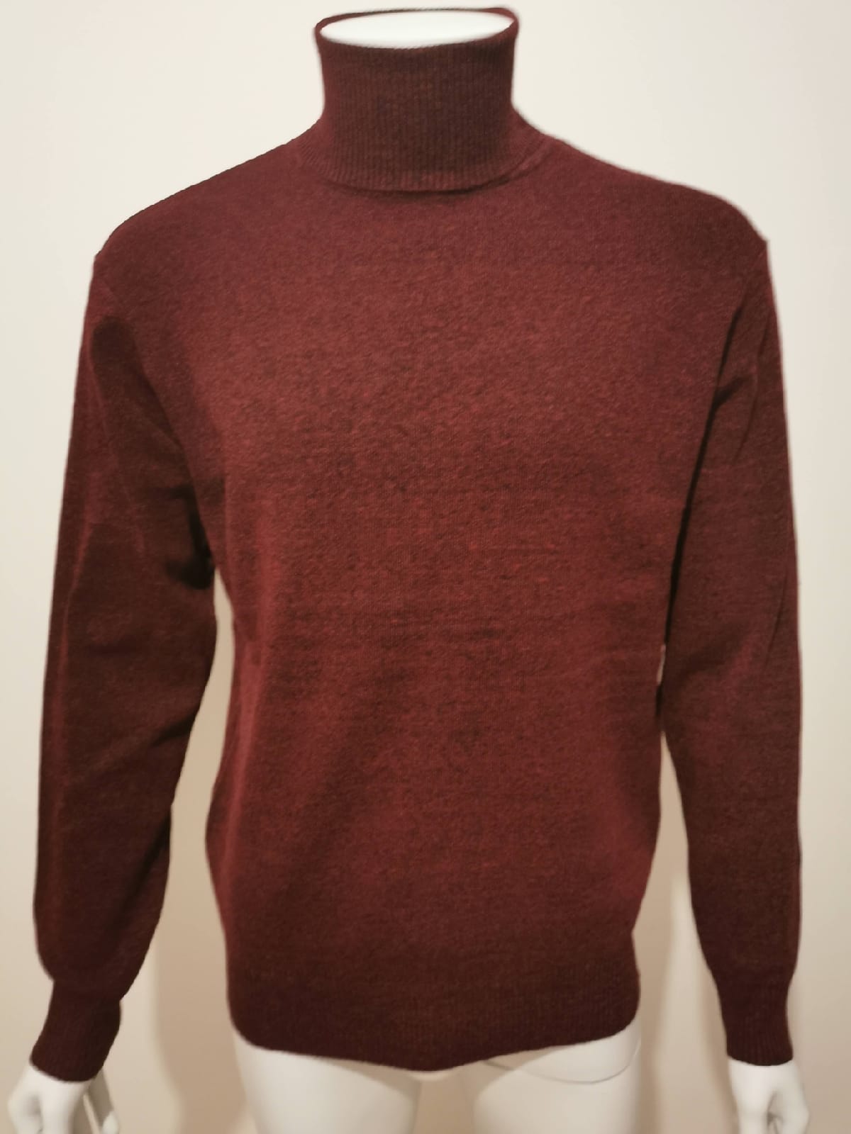 Pulls en cols montants bordeaux - Chemise Belgium