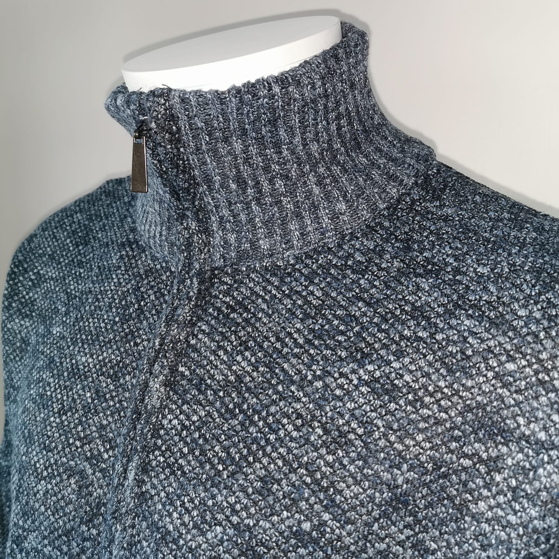 Gillet bleu jeans doublé en velour à l'intérieur. - Chemise Belgium