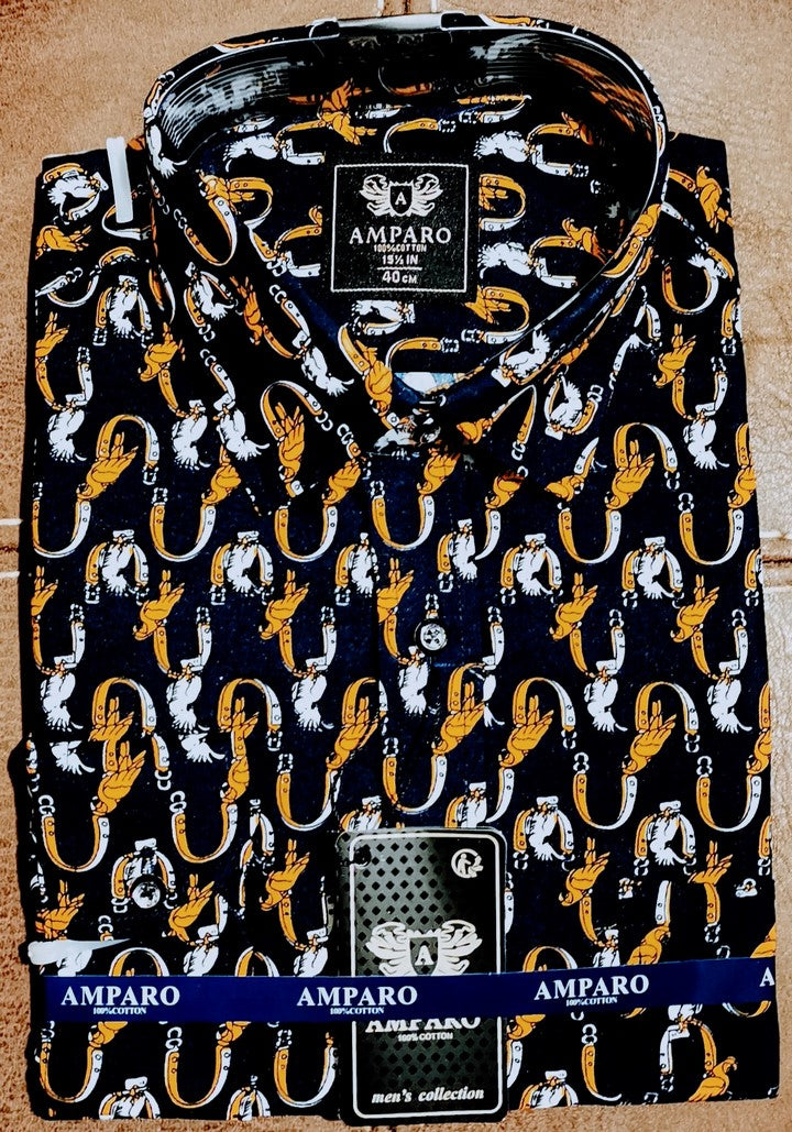 Chemise Amparo manche longue 100% cotton - Chemise Belgium