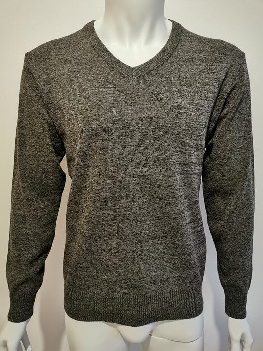 Pulls Cols "V" gris foncé - Chemise Belgium